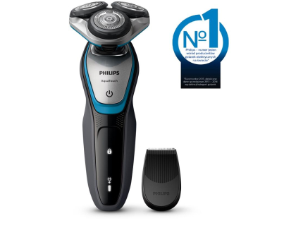 Golarka męska Philips Golarka męska S5400/06 aqua touch seria 5000